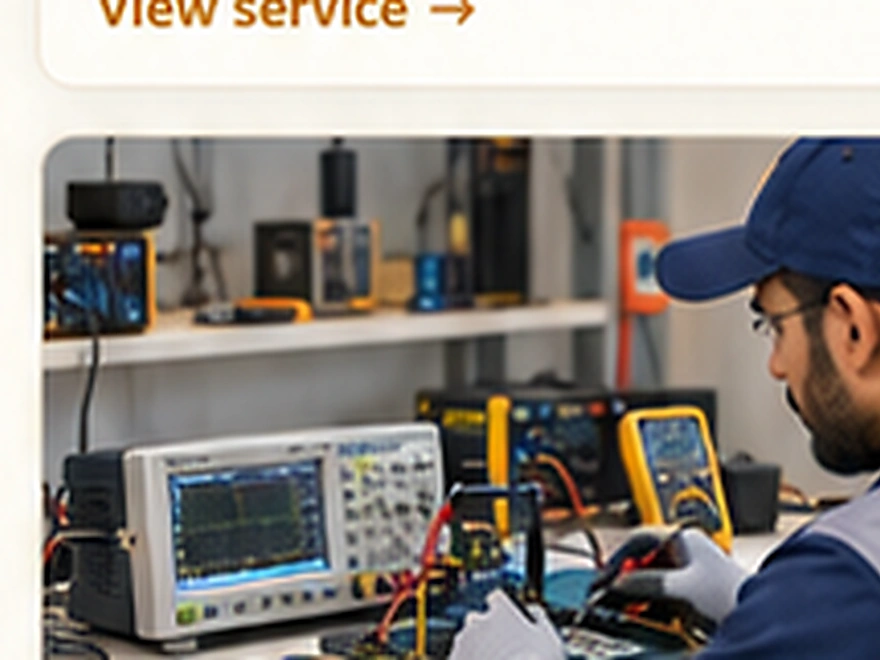 Electronic Instruments, Devices & Equipment Maintenance service